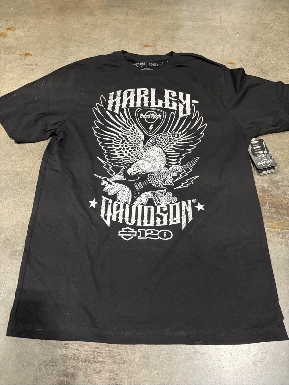 Hard Rock Cafe x Harley Davidson 120th Anniversary Shirt Size Medium New